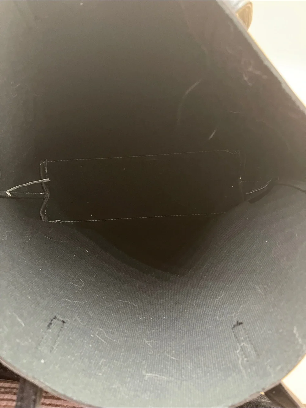 Minimalist Grey Tote with Black Straps